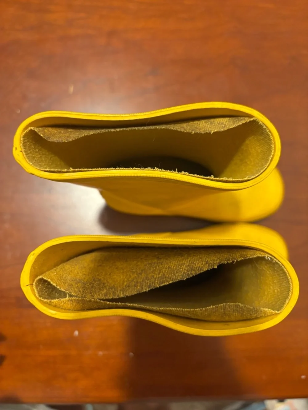 Hunter Kids Rain Boots Yellow UK Size 8 US size 9